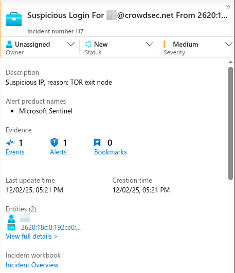 Example Alert